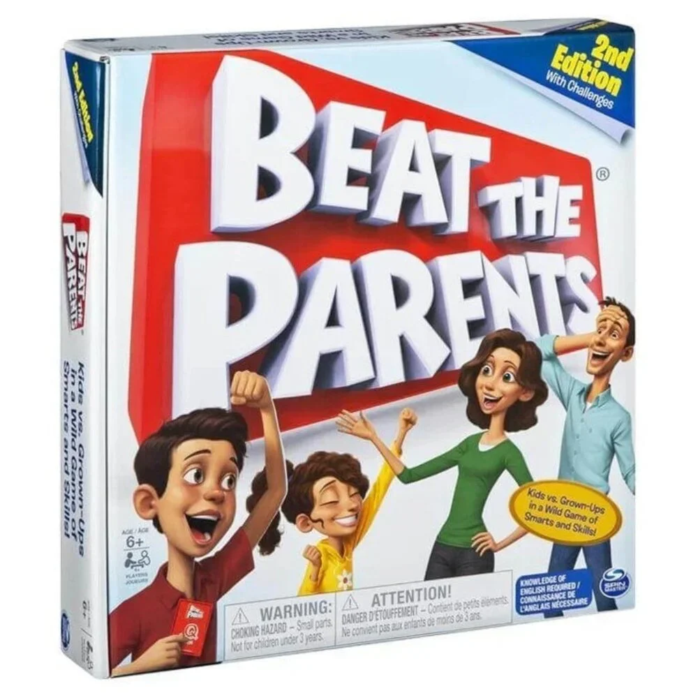 Beat The Parents 2nd Edition Family Kids Vs Adults Board Game Family Game Night